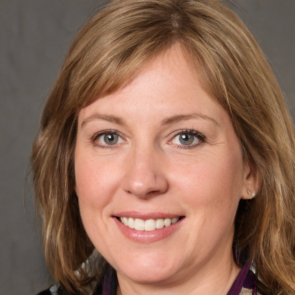 Porträtt av Lina Falk